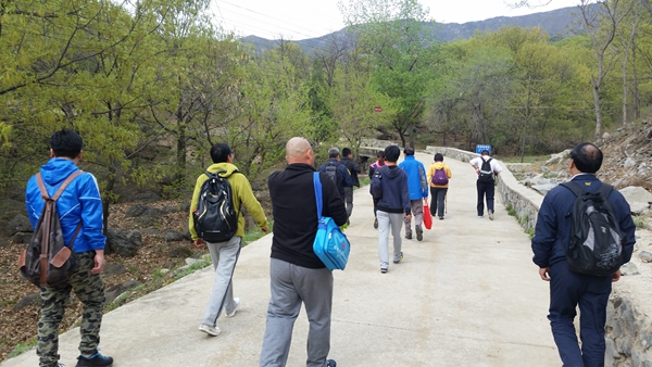 2016年第一季度登山拉练